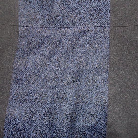 Black and Blue Tahari Dress - Picture 3 of 8